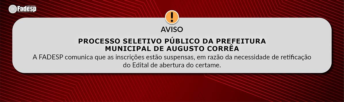 Inscri Es Suspensas Do Processo Seletivo P Blico Da Prefeitura De