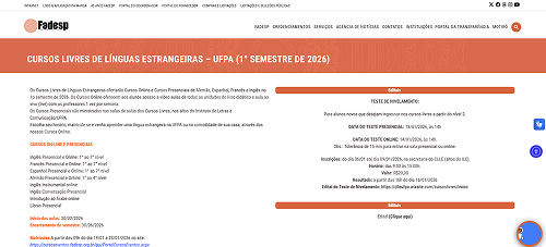 Cursos Livres