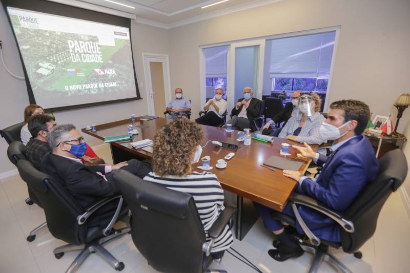 Leia mais sobre o artigo FADESP e SECULT apresentam ao governo do Estado as duas propostas finalistas de concurso nacional para a escolha do projeto arquitetônico do Parque da Cidade.