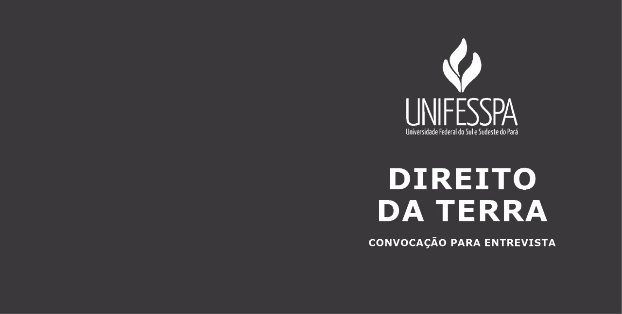 Read more about the article Edital de convocação para entrevista do PROSEL ESPECIAL UNIFESPPA 2021 – Direito da Terra.