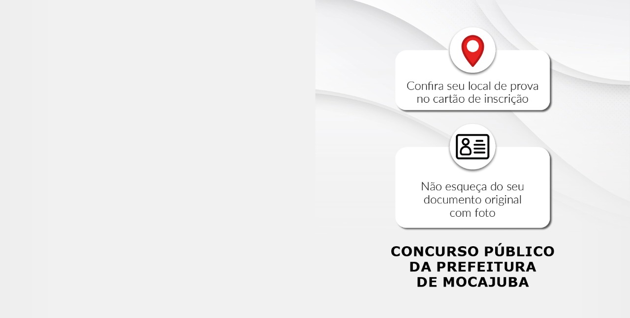 Read more about the article Já conferiu seu local de prova para o Concurso de Mocajuba?