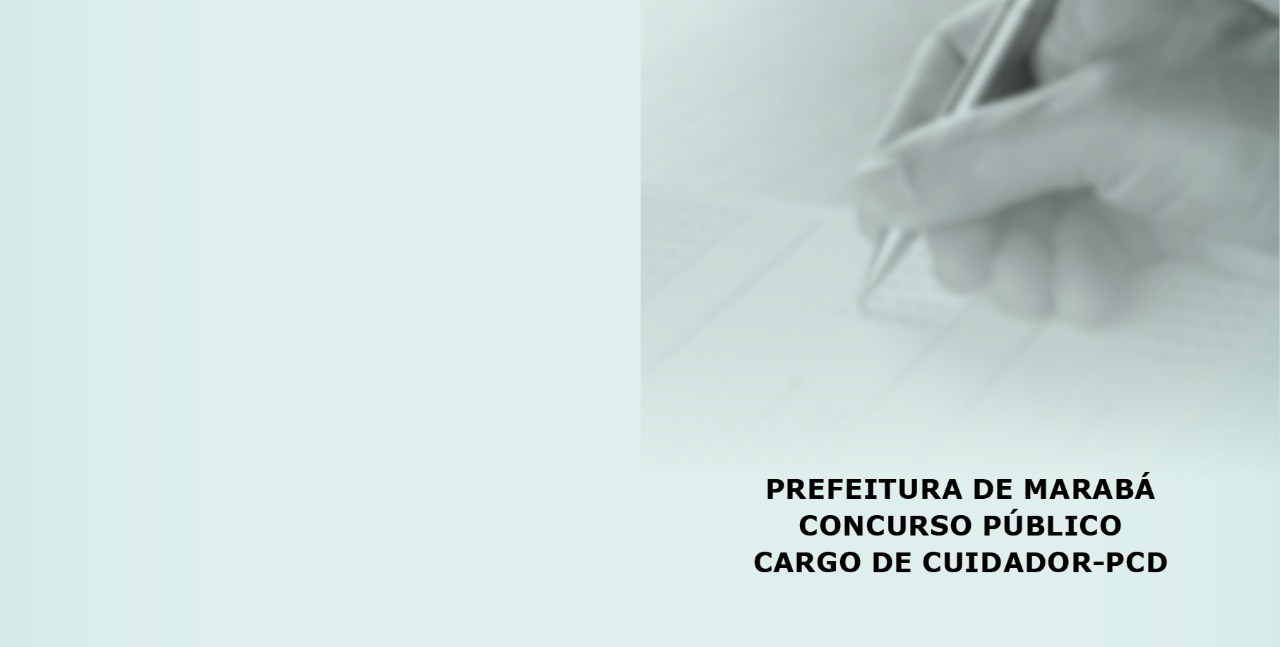 Inscrições abertas para o concurso público da Prefeitura de Marabá
