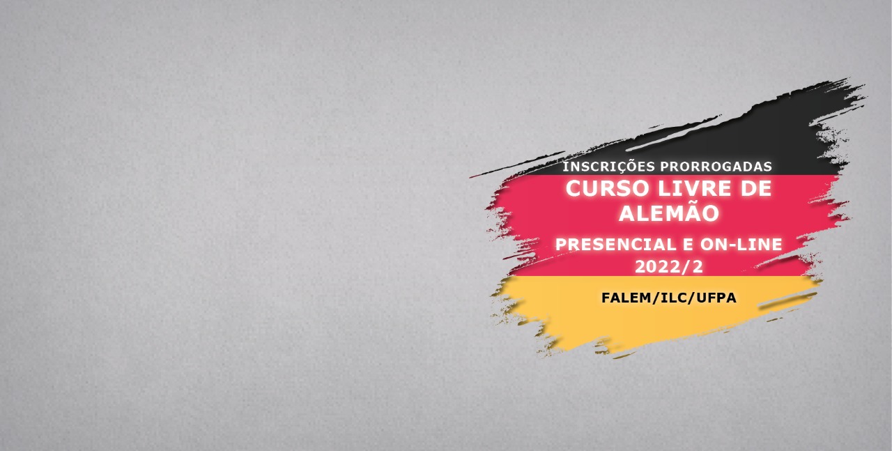 Leia mais sobre o artigo Inscrições prorrogadas para o Curso Livre de Alemão 2022/2