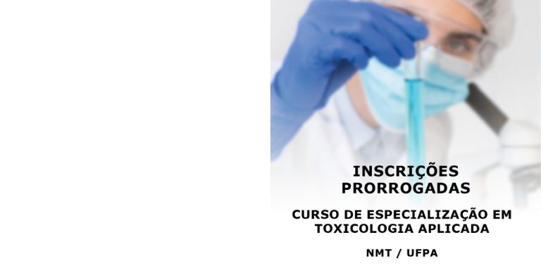 Read more about the article Inscrições prorrogadas para Especialização em Toxicologia Aplicada – UFPA (2022)