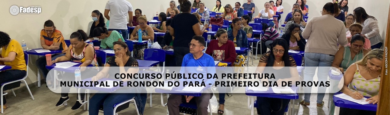 Leia mais sobre o artigo Rondon do Pará: tranquilidade nas provas deste domingo.