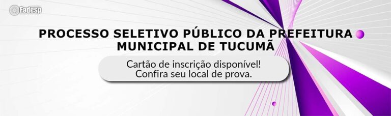 Leia mais sobre o artigo PSP TUCUMÃ: confira seu local de prova