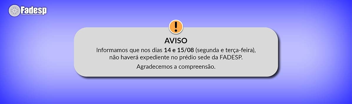 Leia mais sobre o artigo Aviso de expediente