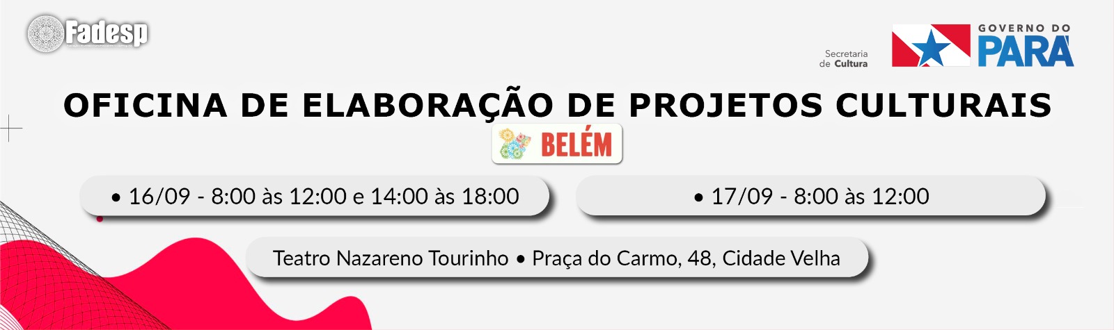 Leia mais sobre o artigo Oficina de elaboração de projetos culturais