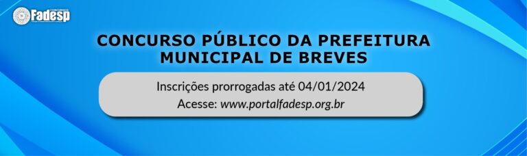 Leia mais sobre o artigo Novo cronograma do Concurso de Breves