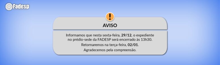 Leia mais sobre o artigo Aviso de expediente