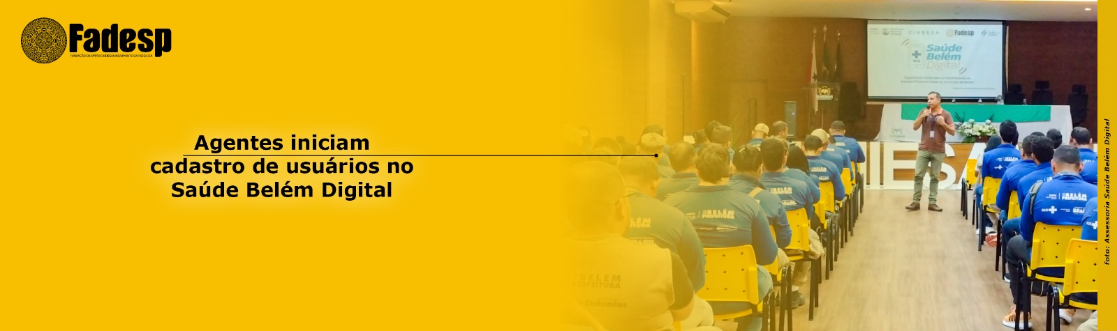 Leia mais sobre o artigo Agentes iniciam cadastro de usuários no Saúde Belém Digital