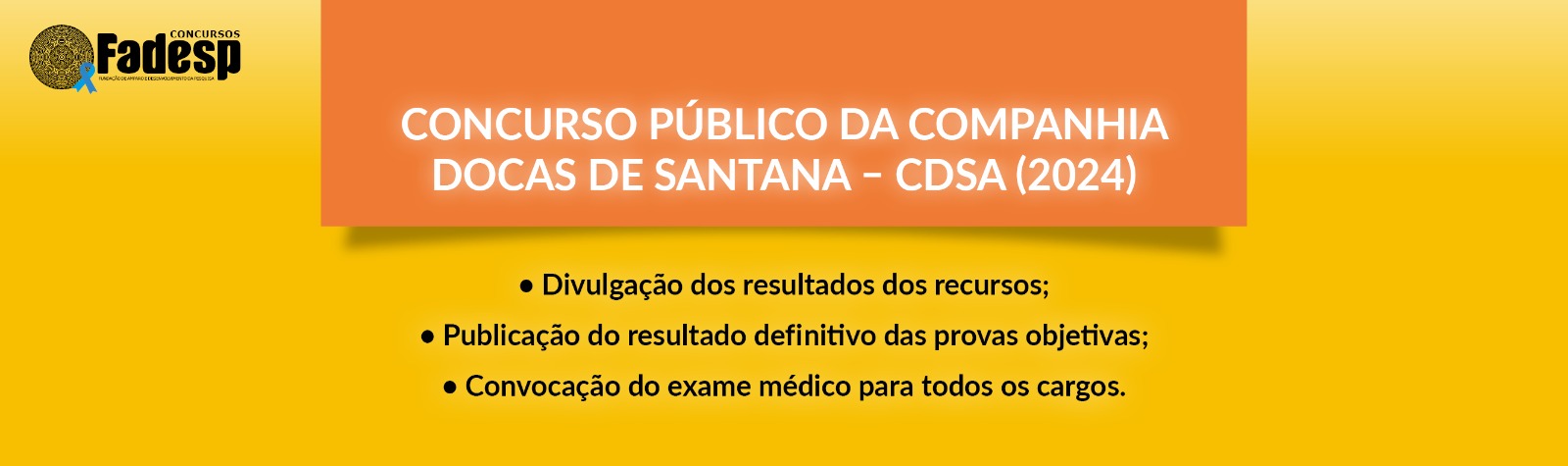 Leia mais sobre o artigo Resultado definitivo das provas objetivas do Concurso Público da Companhia Docas de Santana – CDSA (2024).