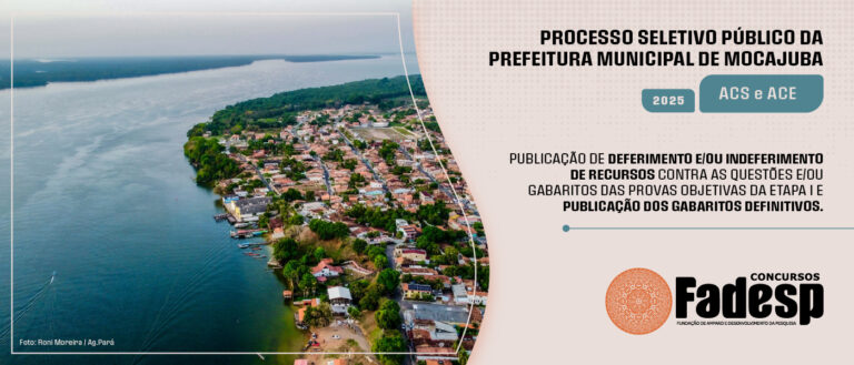 Leia mais sobre o artigo PSP MOCAJUBA: gabarito definitivo