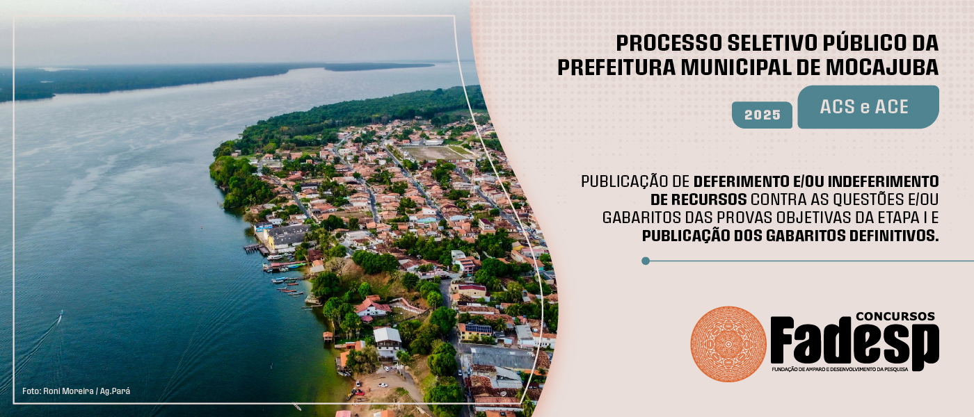 Leia mais sobre o artigo PSP MOCAJUBA: gabarito definitivo