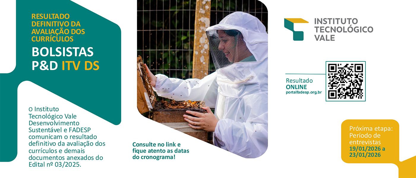 Leia mais sobre o artigo Resultado Definitivo da Avaliação dos Currículos Bolsistas P&D ITV DS